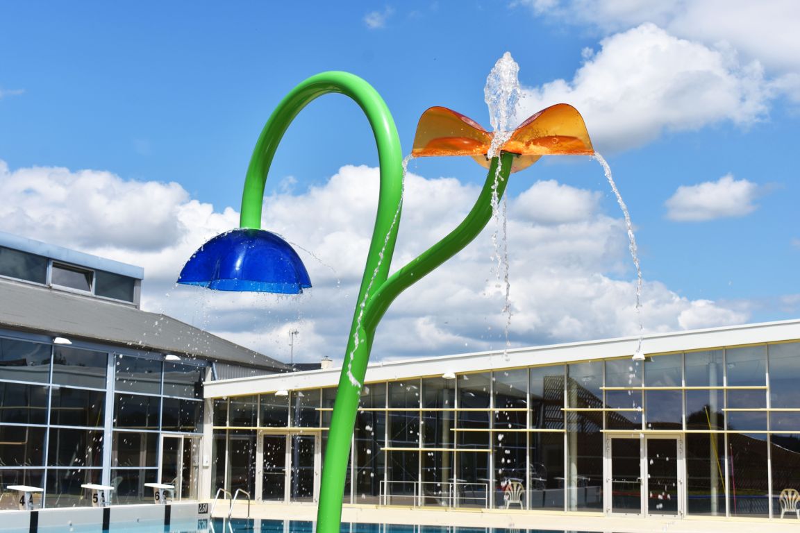 Jeux aquatiques - fleur