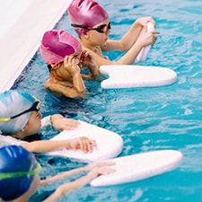 Cours de natation enfants