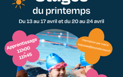 Stages des vacances de printemps 2026