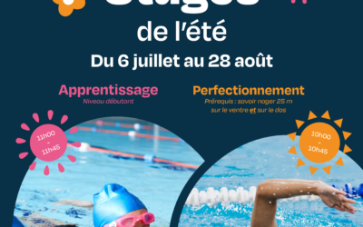 Stages des vacances d’été 2026